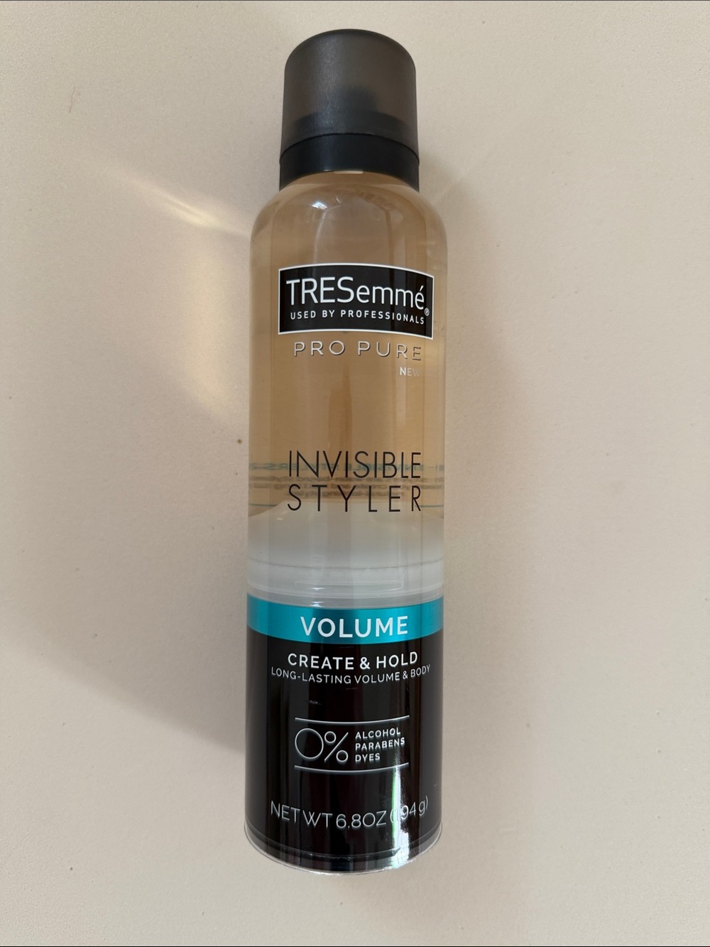 Tresemme Pro Pure Invisible Styler Volume Styling Spray NEW